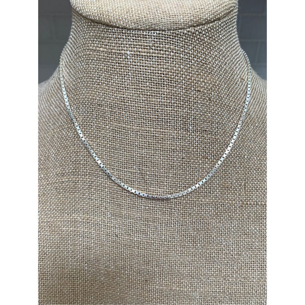 .925 Sterling Silver Box Chain #Italy #stunning